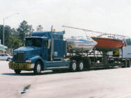 Multi load boat hualing