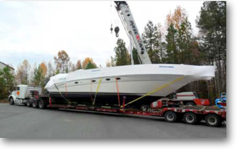 shrink wrapping: contact boat and yacht transport